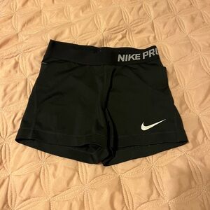 Black Nike Pro 3” Shorts